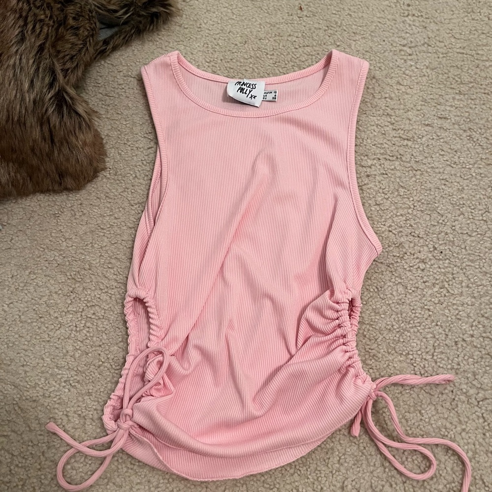 Princess Polly pink crop top or long top! Brand new!